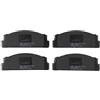 TRW Kit pastiglie freno, Freno a disco GDB106 | Compatibile con: AUTOBIANCHI A 111, A 112, PRIMULA Berlina, FIAT 124, 124 Coupe, 124 Familiare, 124 Spider, 125, 127
