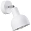 SOLLUX lighting - Lampada da parete Elba - Lampade da parete - Lampada decorativa - Lampada LED - Basso consumo energetico - Design accattivante - E27, 1x max 15W LED, ~230V, 50Hz - Bianco