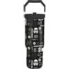 Pyramid International Star Wars (Vader Tech), brocca da 850 ml con cannuccia e coperchio, corpo in acciaio inox a doppia parete, mantiene la bevanda fresca, coperchio a vite con cannuccia in PE, senza