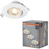 OSRAM LED Spot Set Recess Adjustable Plastic 4.9W 830 36° White