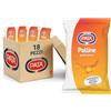 PATATINE PATA PATA | Palline di Mais Gusto Pizza, Senza Glutine, con Olio di Semi di Girasole Alto Oleico, Non Fritti, 18x50g