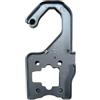 Generico Cerniera Della Porta Superiore, Compatibile For Samsung | Acciaio; set sinistro e destro; for BCD-402DRISL1 BCD-402DSSSA1; si installa nelle posizioni di fabbrica.