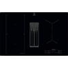 Electrolux KCC83410CK - Piano Cottura Induzione 4 Fuochi con Cappa Integrata Aspirante 80 cm Nero