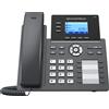 Grandstream Networks GRP2604P telefono IP Nero 3 linee LCD