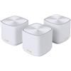 ASUS 90IG0750-MO3B20 ASUS WL-Router ZenWiFi XD5 AX3000 3 pezzi Bianco