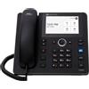 AudioCodes C455HD, telefono IP, nero, cornetta cablata, Android, info SIP, 8 linee