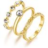 Brosway Anelli Donna in Acciaio e Cristalli | Collezione Symphonia - BYM92D