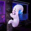 Joiedomi Gonfiabili per Halloween Decorazione per esterni, decorazione da giardino con albero che abbraccia, decorazione fantasma esplosiva all'aperto con LED colorati per decorazioni di Halloween