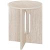 ATMOSPHERA CREATEUR D'INTERIEUR - Tavolino anaya beige 40x40x50cm