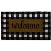 BIANCHERIAWEB Zerbini Entrata Ingresso Casa Da Esterno Antiscivolo In Cocco Varie Fantasie 70x40 Welcome Quadri