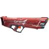 SpyraDash, estremamente potente blaster ad acqua con grande portata, meccanismo di pompaggio manuale. Nessuna batteria necessaria (Rosso)