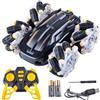 Generico Monster Truck Telecomandata 4WD, Auto RC con Luci LED, Batterie e Caricatore USB Inclusi