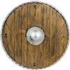 Boland 44044 - Scudo protettivo per cavalieri o vichinghi, 40 cm, accessorio per carnevale e feste a tema