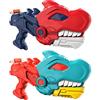 MICHIHOMIE 2 pistole ad acqua a dinosauro per bambini, bambini, adulti, 8 - 10 m, pistola ad acqua Super Soaker, 600 ml, da giardino, per spiaggia esterna, giocattolo