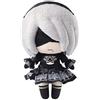 Xinchangda 2B Peluche Anime Morbido Figura No.2 Tipo B Cuscino 23 cm 2Byorha 2B Plushies Peluche Figure Collezionabili Auto Divano Decorazione Casa