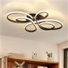 ZMH Plafoniera per camera da letto plafoniera a LED per soggiorno: lampada