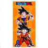 SUN CITY Suncity Asciugamano da spiaggia in microfibra per bambini, compatibile con Dragon Ball Z Goku - Asciugamano per piscina da 70 x 140 centimetri