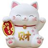 Duiaynke Statuetta a forma di gatto, salvadanaio, piccola statuetta a forma di animale per Capodanno cinese, regalo di Pasqua, decorazione per la casa (stile B)