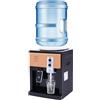 Wiefiche Dispenser di acqua elettrico, 550 W, 220 V, macchina per acqua con raffreddamento, dispenser di acqua fredda e calda con vassoio di raccolta dell'acqua rimovibile, dispenser d'acqua da tavolo