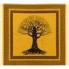 Ali Brothers Telo Mare Grande, cotone 210x230 cm+7cm frange| Telo Spiaggia antisabbia | Asciugamano Mare Fouta, frange e angoli - Pareo Donna Uomo Ragazzi | Pic Nic Beach Towel Coperta, lungo leggero (GIALLO)