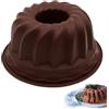 Xyvor Stampo Ciambella, Ø24cm, Silicone Stampo Ciambellone, Antiaderente