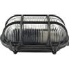 KsH and Co Andromache IP64 20 L X 13 W Ottone Nero Ossido Ovale Luce Paratia 4 Viti a Farfalla