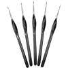 Souruud Set di 5 Pennelli per Dipingere Fini, Pennelli Fine da Pittura per Acrilico, Acquerello, Olio e Modellismo, Pennello Sottili Miniature per Precisione Ritocco