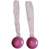 Generico SOLOVO 2 Fermatenda Magnetici Rotondi Stile Bottone, Rosa
