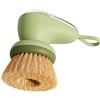 Generico Spazzola per piatti con dispenser di sapone | Lavapavimenti per lavello, spazzola per piatti per dispenser di sapone, spazzola per palmo, per utensili da cucina e lavello