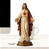 Generico Statua della Vergine Maria,20 cm Religiosa Sacra - Statue Cattoliche Figurina Gesù - Per Arredo Casa Camera da Soggiorno Ufficio Tavolo Scrivania Mensola Giardino Matrimonio Regalo