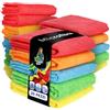ToolSpace Panni Microfibra Universale 50x60 cm 20 Pezzi Grandi per Cucina Bagno Auto Vetri Specchi Mobili Morbidi Assorbenti Riutilizzabili Senza Aloni Pulizia Casa Multiuso