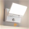 K-Bright 30W Applique da esterno con sensore di movimento,Bianco,4000K