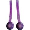 Generico SOLOVO 2 Fermatenda Magnetici Rotondi Stile Bottone, Viola