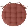 ATMOSPHERA CREATEUR D'INTERIEUR Coprisedia rotondo in terracotta rosa D38cm
