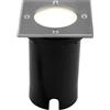 Ledvion Faretto LED da Incasso IP67 3W 230V 345Lm 4000K GU10 quadrato