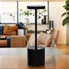 Generico Indoor Outdoor Rechargeable Table Lamp | Cordless LED Light, 5000mAh Battery, Dimmable, Tricolour light for Restaurant/Patio/Outdoor Use (Nero, 1)