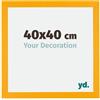 yd. Cornice 40x40 cm Giallo - Cornice in MDF Mura