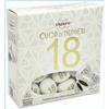 Generico Confetti CRISPO a forma di Cuore con STAMPA Numero '18' 250 gr Bianco.