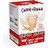 CAFFE' DI ROMA 80 capsule CAFFE di ROMA GINSENG AMARO compatibile con Lavazza A Modo Mio - Bevande Solubili - 8 Astucci da 10 -