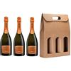 Generico SUPER OFFERTA FINO AD ESAURIMENTO SCORTE ! ! !, BOX IN CARTONE 3 BOTTIGLIE PROSECCO MASCHIO EXTRA DRY 750ML, Ottima Idesa Regalo !