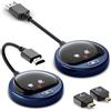 WELUSOPU Wireless HDMI Transmitter and Receiver, 2026 Upgraded LED Display, 4K Decode & 1