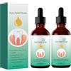Wootapson 2PC Gum Protect Repair Drops, Gocce Rigenerazione Gengivale, Allevia il Rossore, il Gonfiore e il Fastidio alle Gengive, Migliora la Recessione Gengivale, Protegge la Salute Orale