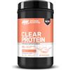 Optimum Nutrition Clear Whey Isolate, 20 g Proteine Whey Isolate, Pesca, Zero Zuccheri, le Proteine Contribuiscono alla Crescita Muscolare, 480 g, 20 Dosi