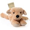 Habibi Peluche cuscino termico per bambini e adulti, con imbottitura di miglio, peluche caldo per riscaldare nel microonde/forno, ideale anche per neonati (giallo dorato)