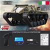 SZWDSE Modello RC Auto Telecomandata Carro Armato Cingolato Fuoristrada Radiocomandato