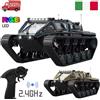 SZWDSE Modello RC Auto Telecomandata CARRO ARMATO Cingolato Fuoristrada Radiocomandato