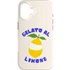 Amalfi Coast Italian Summer Designs Custodia per iPhone 16 Gelato Al Limone Sorbetto al Limone Italia