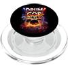 Manu Bay Surf Company Drum Dio con Rock n Roll Flames batterista PopSockets PopGrip per MagSafe