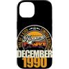 Jahrgang 1990 36. Geburtstag Awesome Custodia per iPhone 14 Grande da dicembre 1990 36° compleanno frase 36 anni