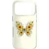 Sunflower Butterfly Garden Custodia per iPhone 17 Pro Design estivo floreale con farfalle, girasole, giardino, fiori selvatici